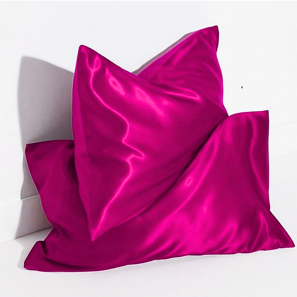 روبالشتی ساتن ابریشم – نرم، ضدحساسیت و محافظ پوست و مو |